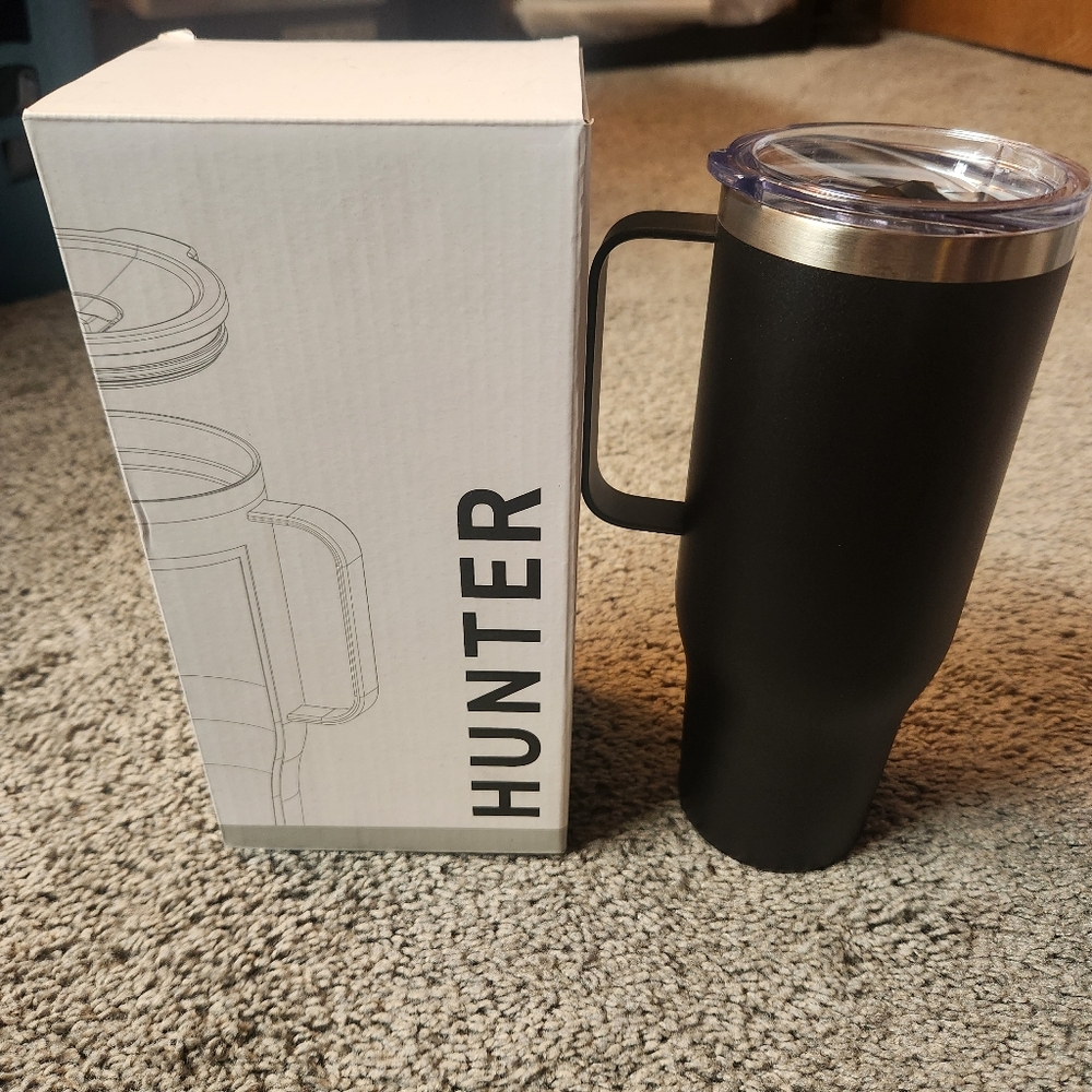 HUNTER  30 ounce Stainless Steel Superior Insulation Double Wall Thermas MUG